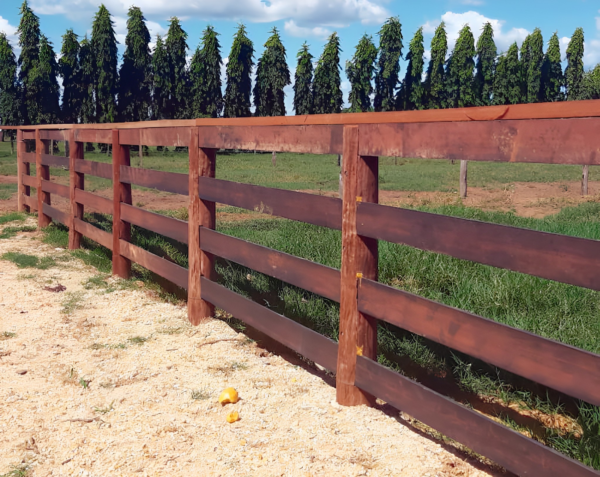 Tábuas de Borracha para Curral